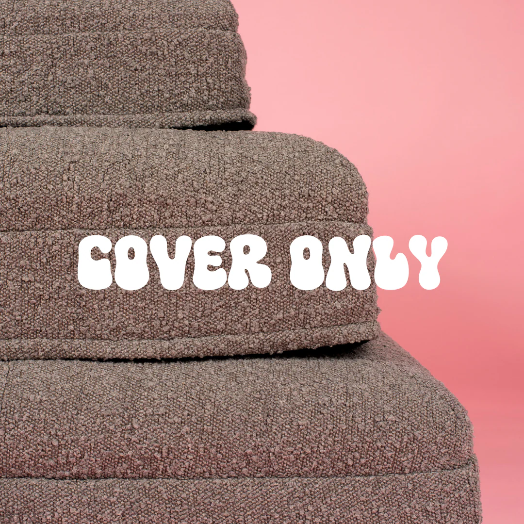Boucle Dog Bed Cover: Storm (cover only) - Image 2