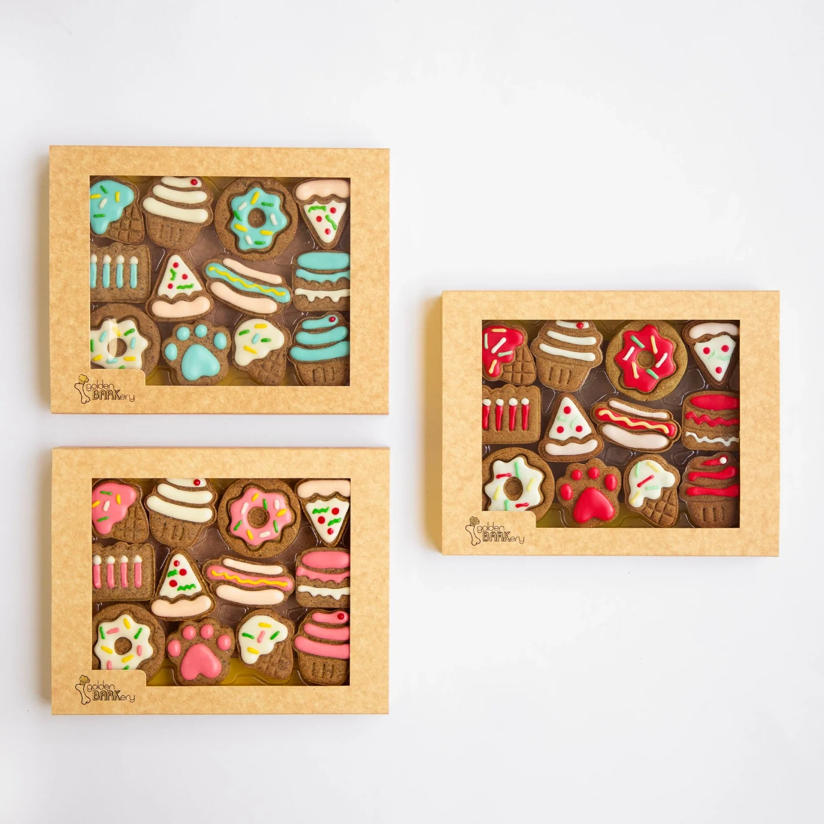 Golden Barkery: Dog Biscuits - Celebration Box Pink - Image 4