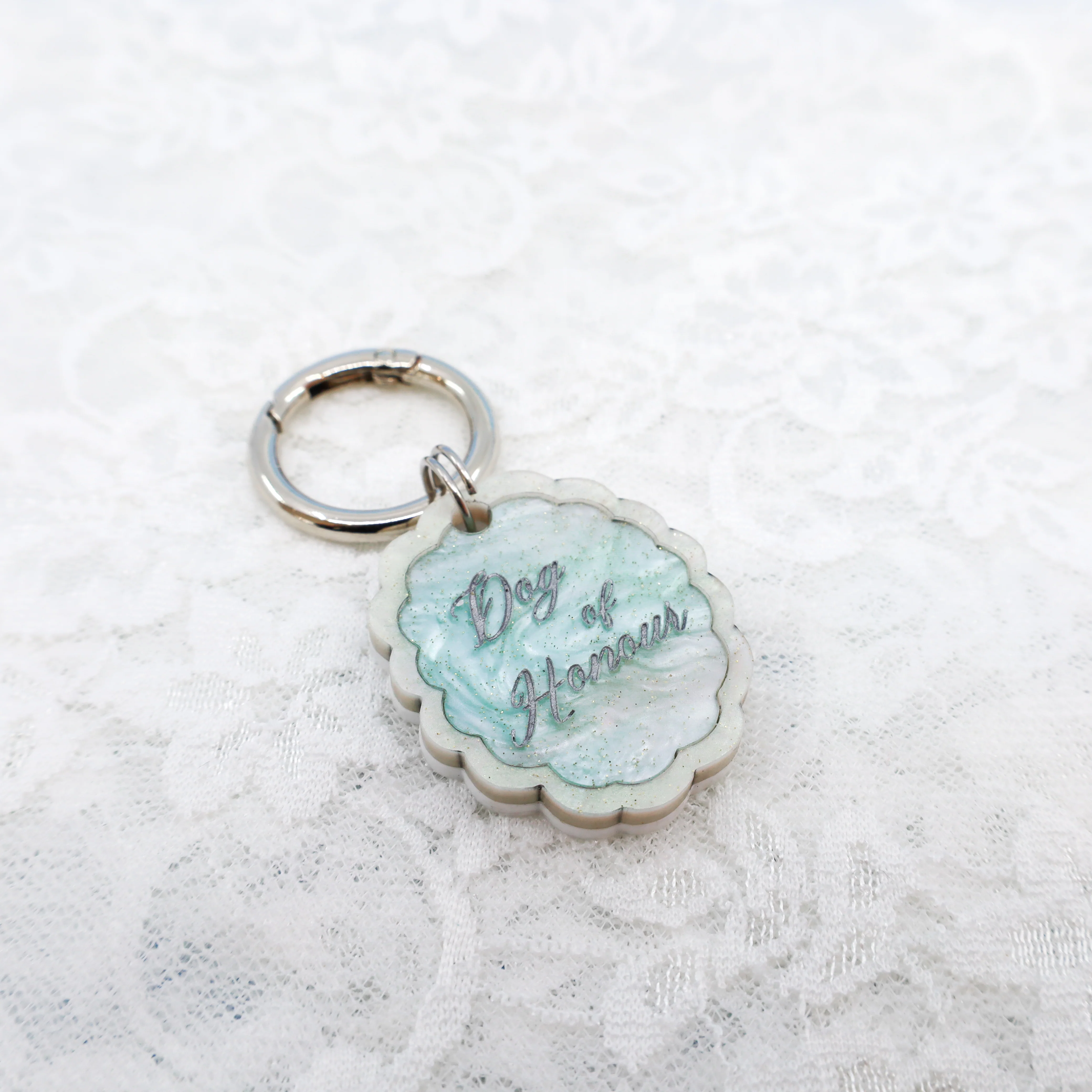 Personalised Pet ID Tag: Dog of Honour